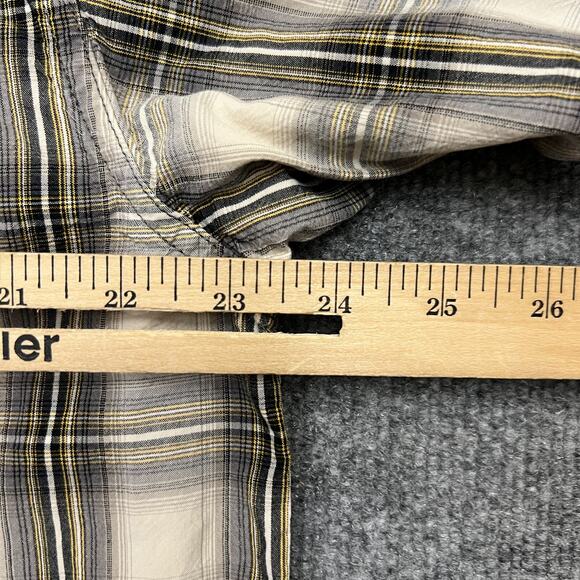 Carhartt Shirt Men's Large Multicolor Plaid 100% Cotton Relaxed Fit Button-Down - Picture 9 of 10